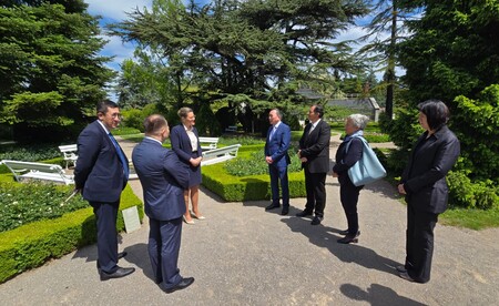 Obisk veleposlanika Republike Kazahstan v občini Sežana; Vir: Občina Sežana